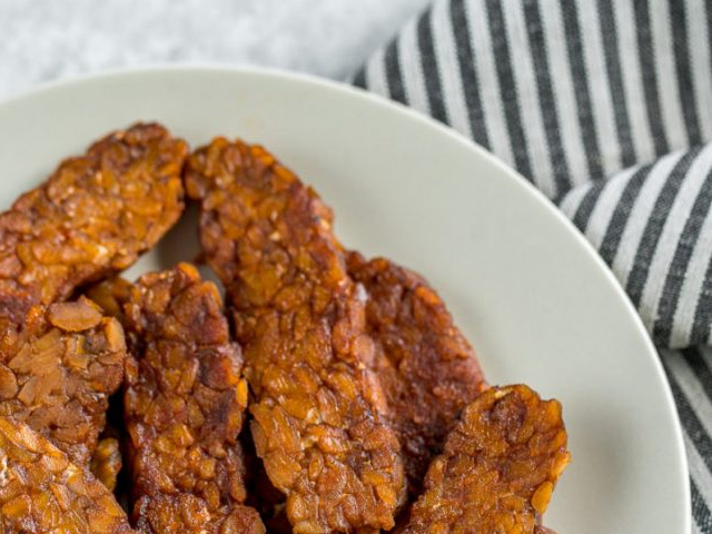 Homemade Tempeh Bacon 8 Ingredients Sweet Simple Vegan